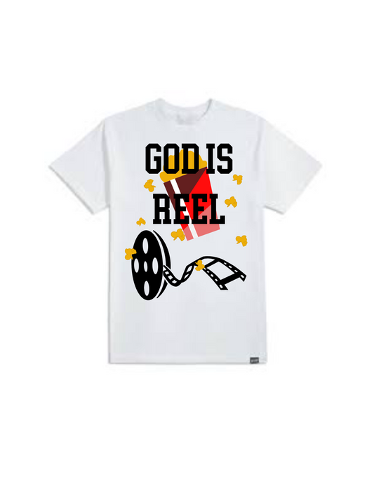 God is reel tshirt